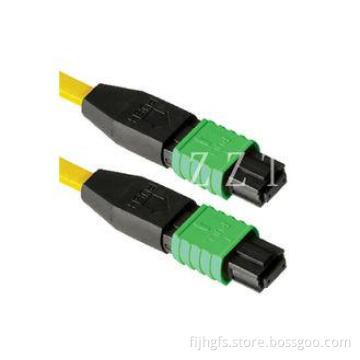 SM / MM FTTH MTP Patch Cord Fiber Optic 7.8mm Ferrule, Flat